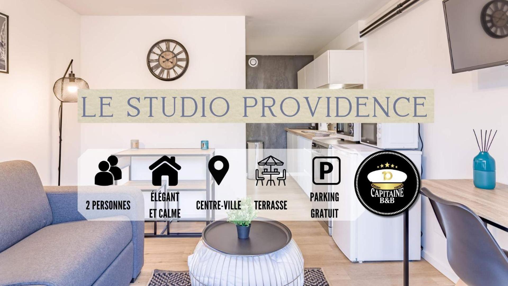 Le Studio Providence - Parking Prive - Terrasse Троа Екстериор снимка